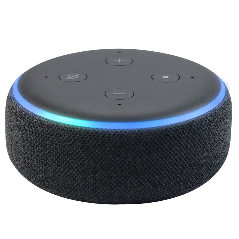 Echo Dot 3ème Gen Noir Anthracite - Alexa - Technologie Smart Home,   Echo Dot