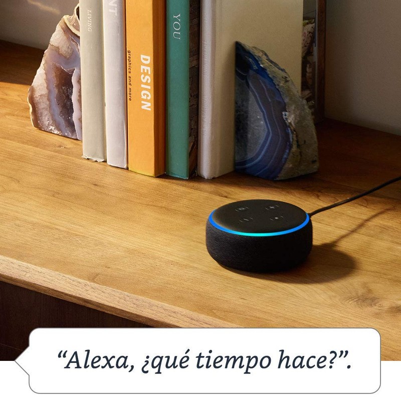 Echo Dot 3ème Gen Noir Anthracite - Alexa - Technologie Smart Home,   Echo Dot