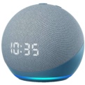 Amazon Echo Dot 4 Gen With Blue Clock - Alexa Smart Speaker - Item