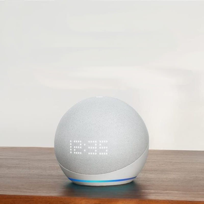 Amazon Echo Dot (5ª geração) Branco com Relógio - Assistente Smart Home - Item1