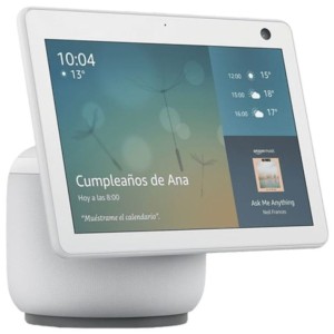 Amazon Echo Show 10 (3e génération) Blanc - Assistant domestique intelligent