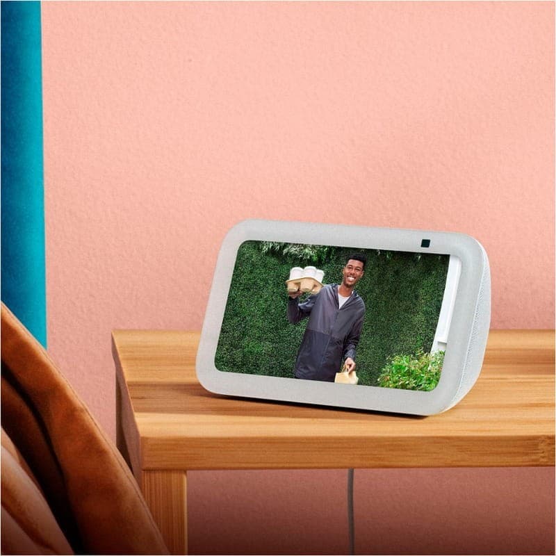vraie photo de l'Amazon Echo Show 5 (3ème génération) Blanc