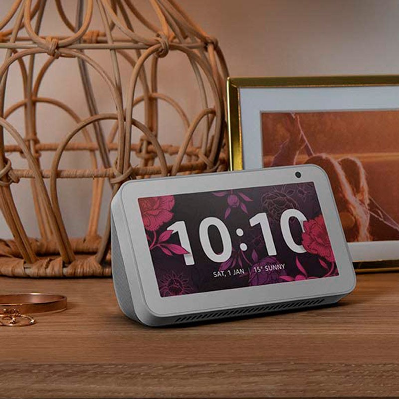 Assistente Smart Home Amazon Echo Show 5 Branco Sandstone - Item3
