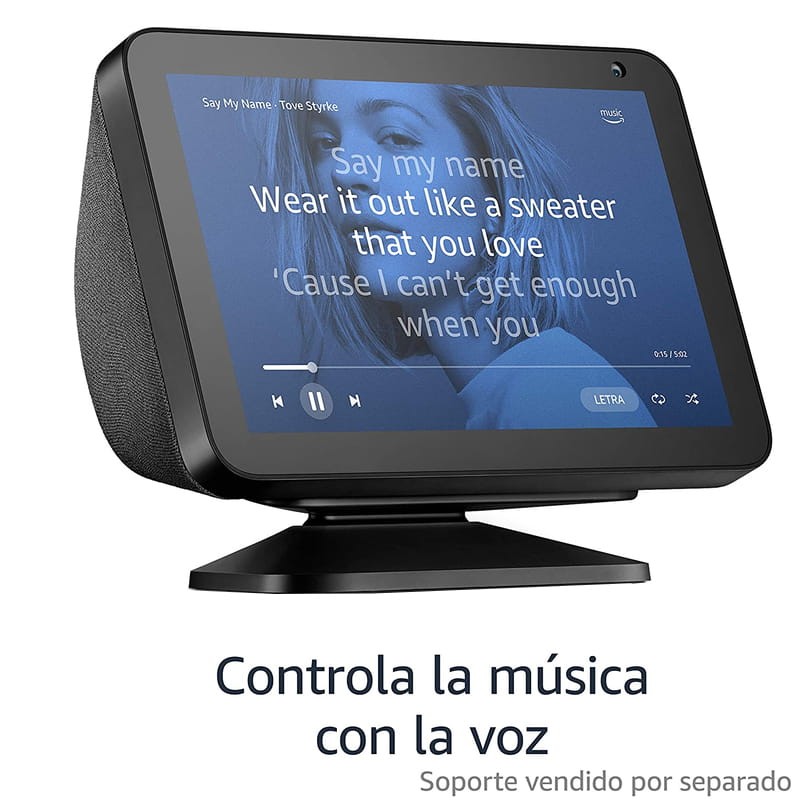 Combo Alexa Pantalla Echo Show 8 Negro + Cámara - , SISTEMAS DE  AUDIO, SISTEMAS DE AUDIO, AUDIO, TECNOLOGÍA, ELECTRONICA