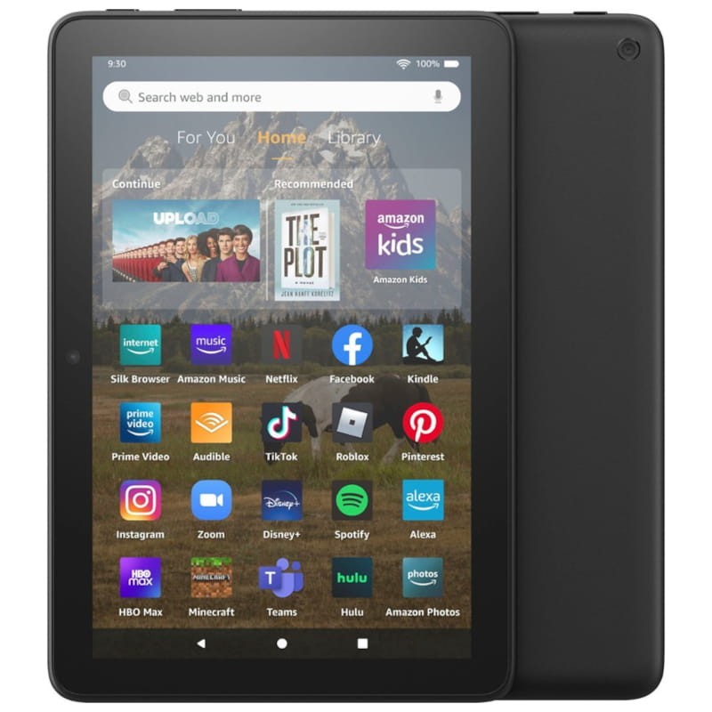 Tablet Amazon Fire HD 8 2022 32GB Negro - Ítem1