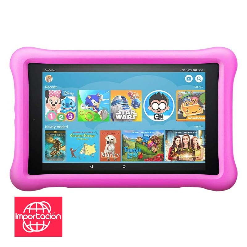 Buy Amazon Fire HD 8 Kids Edition - Color Pink - 32GB