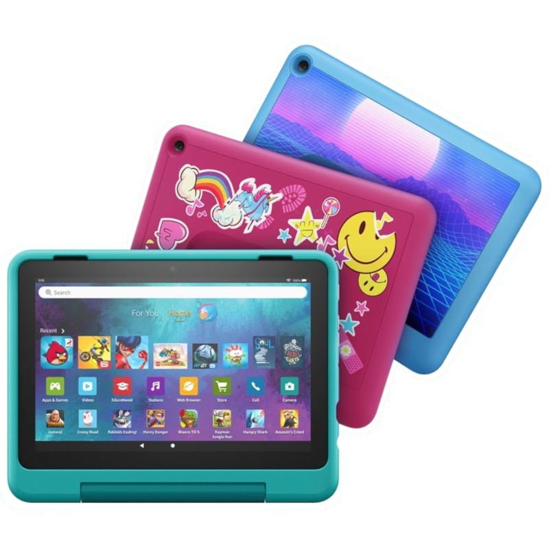 Tablette pour enfants  Fire HD 32GB avec étui pour enfants, 8 po