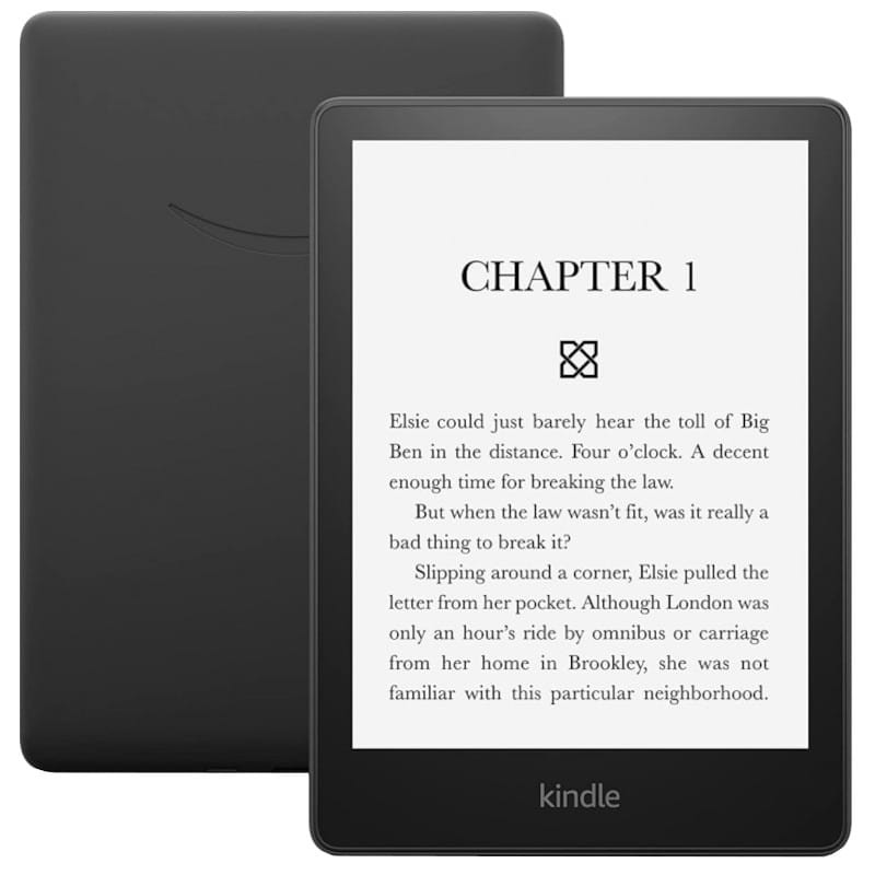 Amazon Kindle 2021 Paperwhite en negro, ereader con luz regulable