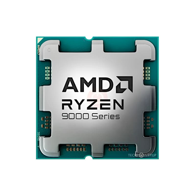 Vista frontal do Processador AMD Ryzen 9 9900X 4.4 GHz