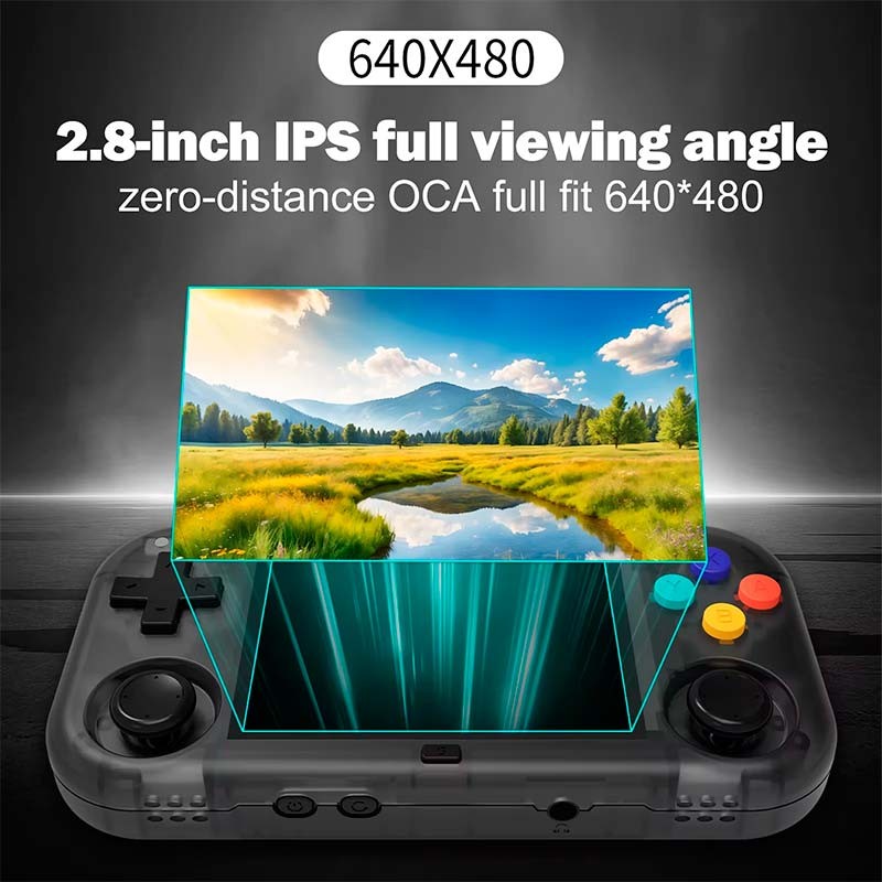 Ampown XU Mini M 2.8’’ 1Go/256Go Noir Translucide - Console Portable - Ítem3