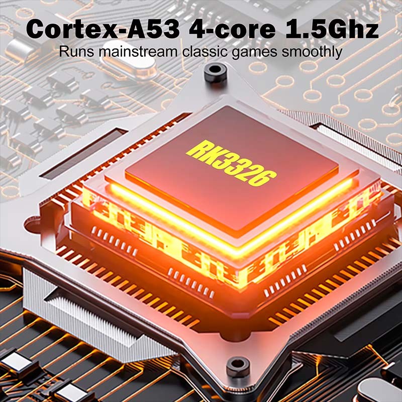 Ampown XU Mini M 2.8’’ 1Go/256Go Noir Translucide - Console Portable - Ítem5
