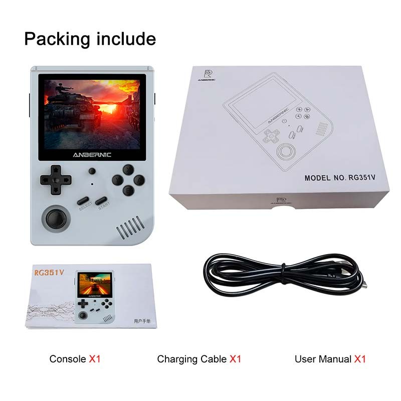 Anbernic RG351V 1Go/16Go Gris - Console Rétro Portable - Ítem6