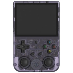 Consola Retro Portátil Anbernic RG353V 16GB Púrpura Transparente