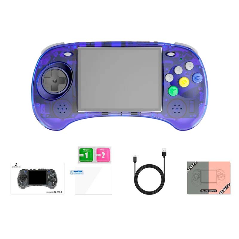 Console Rétro Portable Anbernic RG ARC-S 1Go/16Go Bleu - Ítem6