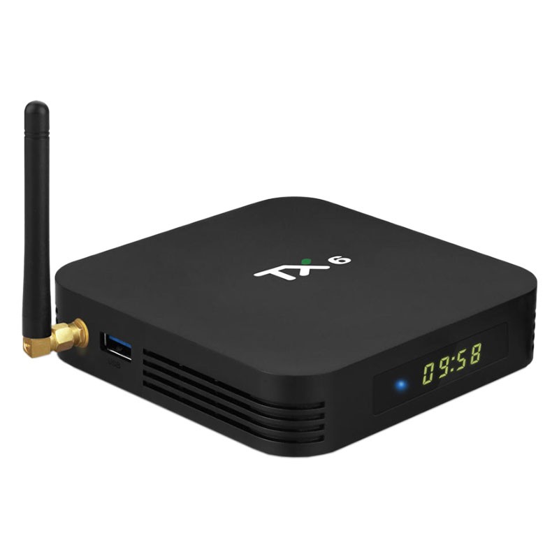 Tanix TX6 4 Go/64 Go Android 9.0 - Android TV - Non Scelle - Ítem1