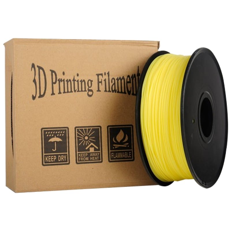 ANET Filamento PLA 1.75mm Amarillo 1Kg