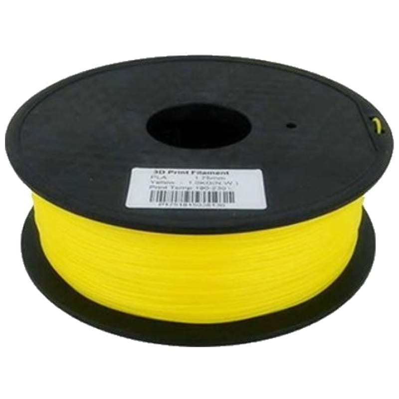ANET Filamento PLA 1,75mm Amarelo 1Kg - Item1