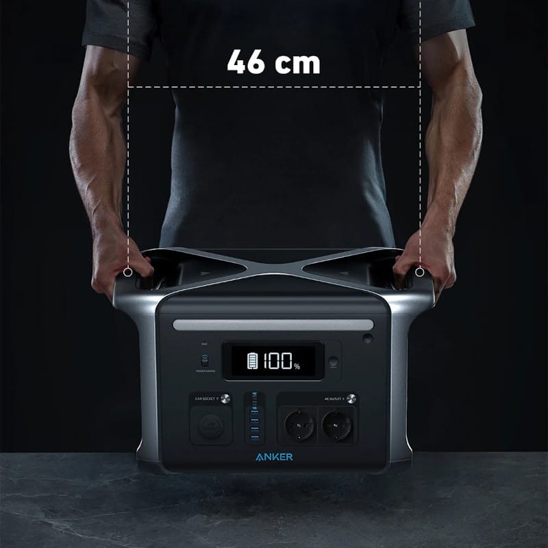 Anker 757 PowerHouse 1500W Noir/Gris - Ítem6