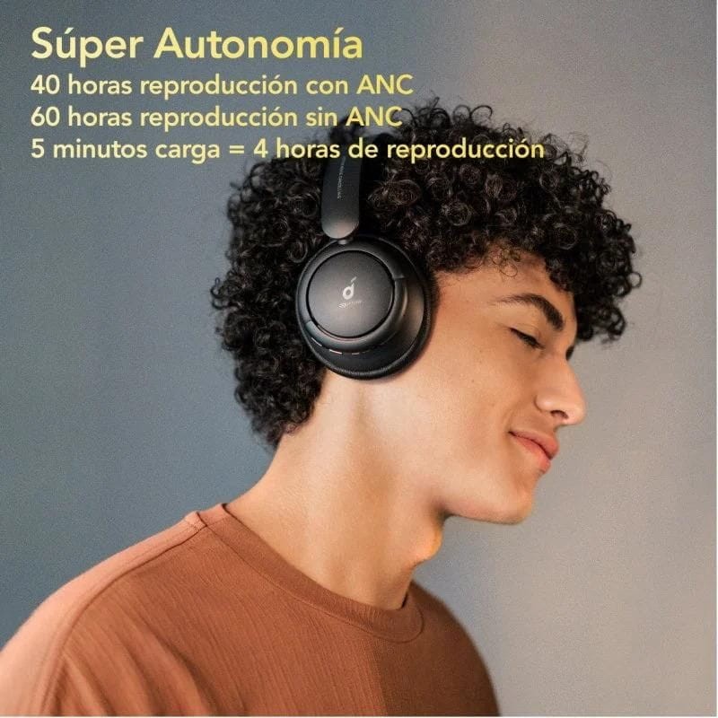 Anker SoundCore Life Tune Bluetooth Preto - Auscultadores sem fios com banda para a cabeça - Item9