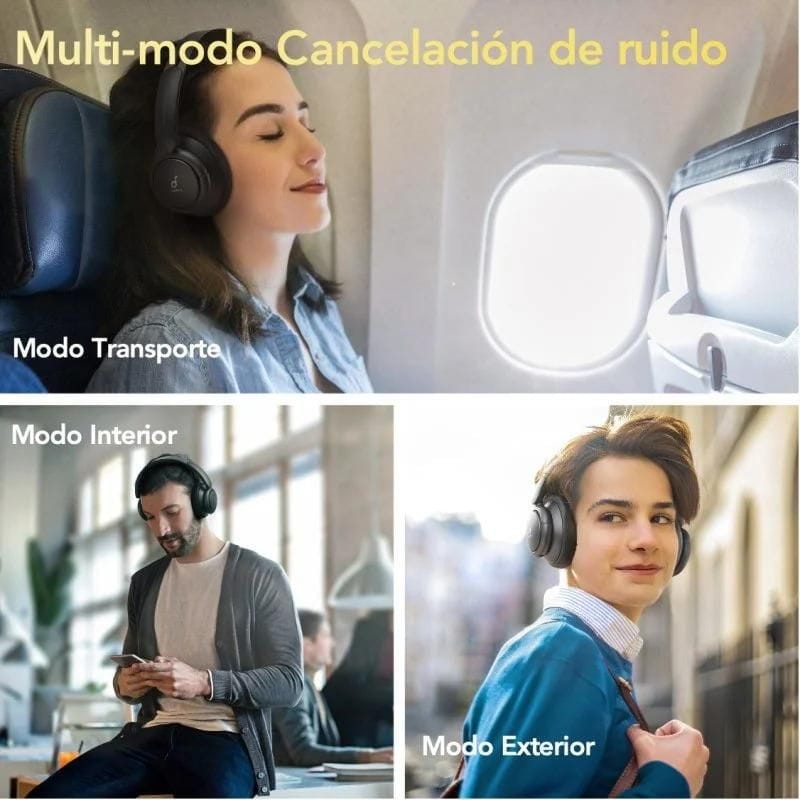Anker SoundCore Life Tune Bluetooth Preto - Auscultadores sem fios com banda para a cabeça - Item11
