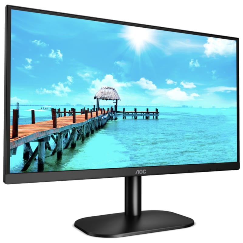 AOC 22B2AM 21.5 WLED FHD VA Painel Multimídia Preto – Monitor PC - Item1