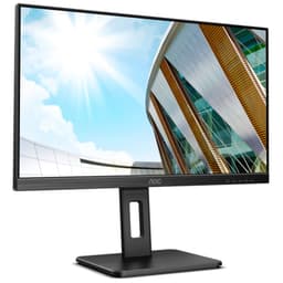 AOC 24P2Q 23.8 FullHD FreeSync - Vue avant du moniteur PC côté droit