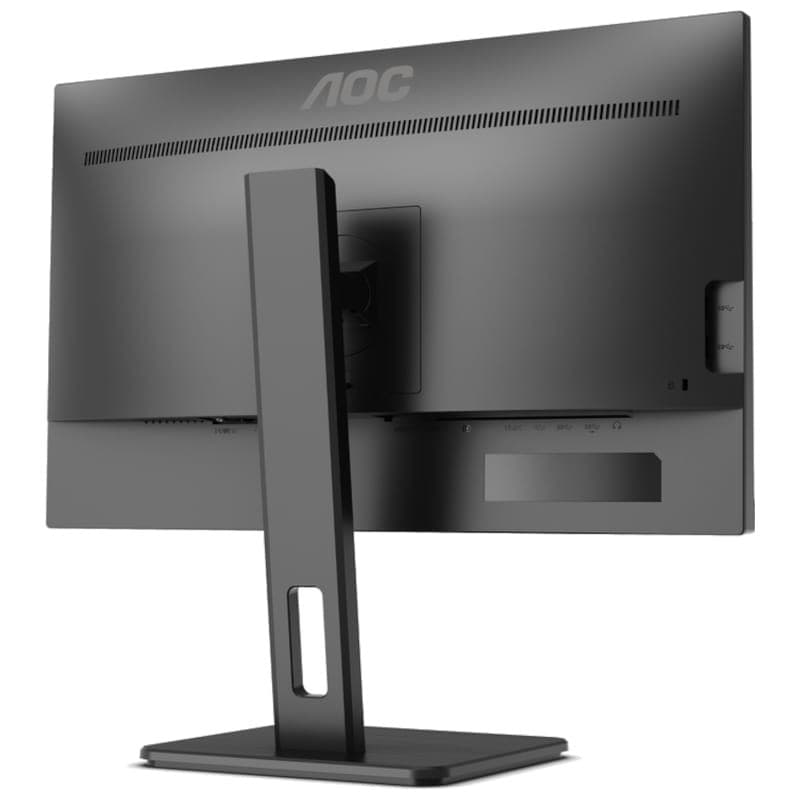 AOC 24P2Q 23.8 FullHD FreeSync - Vue arrière du moniteur PC côté droit