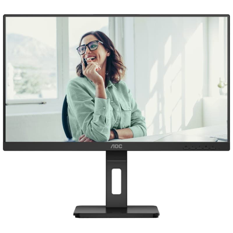 AOC 24P3CV 23.8 Full HD IPS Preto - Monitor de PC com vista frontal