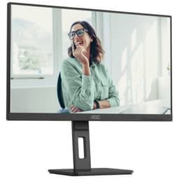 AOC 24P3CV 23.8 Full HD IPS Preto - Monitor de PC Vista frontal lado direito