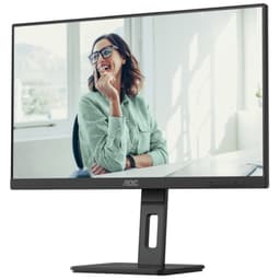 AOC 24P3CV 23.8 Full HD IPS Preto - Monitor de PC Vista Frontal Lado Esquerdo