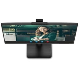 AOC 24P3CW 23.8 FullHD LED Preto - Vista superior do monitor de PC