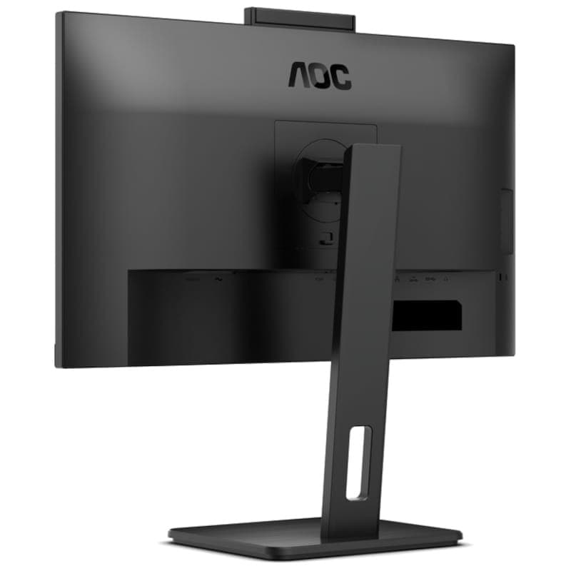 AOC 24P3QW 23.8 Full HD IPS Preto - Monitor de PC Lado Esquerdo Vista Traseira