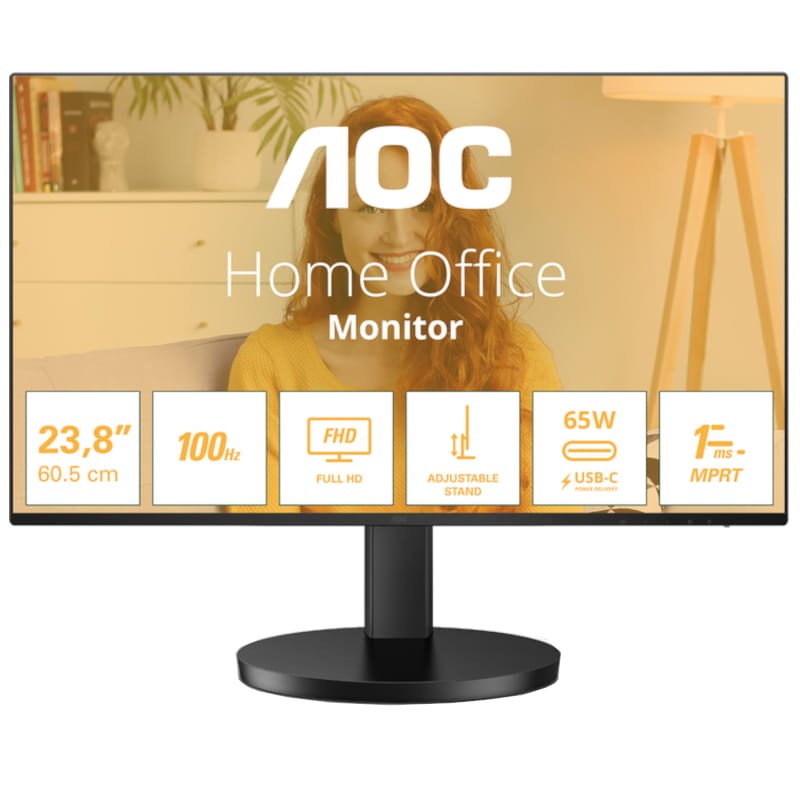 AOC B3 27B3CF2 LED 27 Full HD IPS Negro - Monitor PC - Ítem