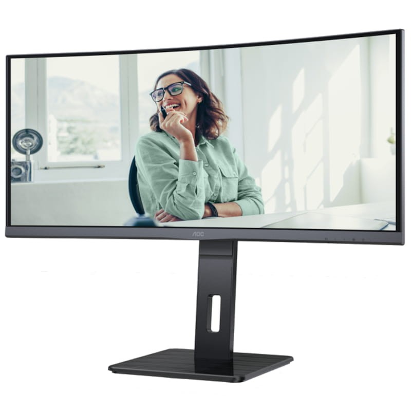 AOC CU34P3CV 34 UltraWide Quad HD VA Curvo Preto - Monitor PC - Item2