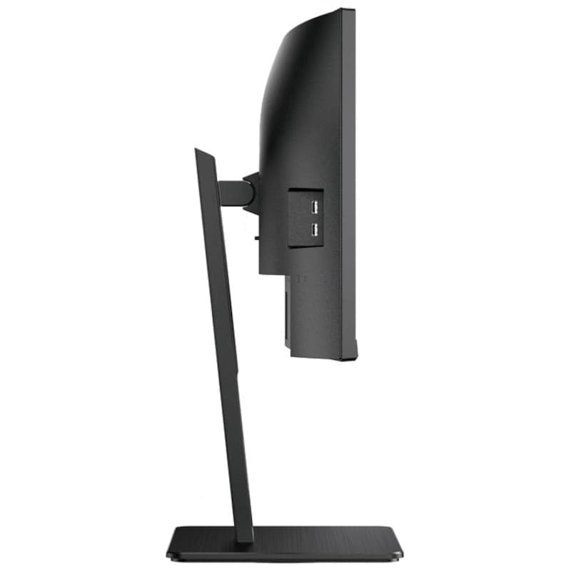 AOC CU34P3CV 34 UltraWide Quad HD VA Curvo Preto - Vista Lateral do Monitor de PC