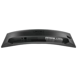 AOC CU34P3CV 34 UltraWide Quad HD VA preto curvo - conexões de monitor de PC