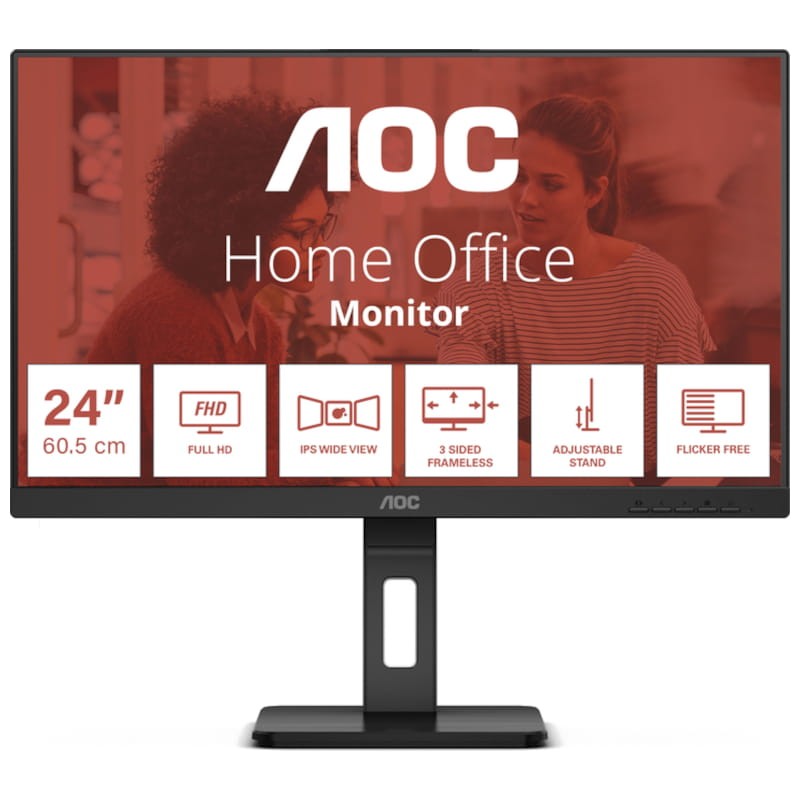 AOC E3 24E3QAF 24 FHD IPS Negro - Monitor PC - Ítem