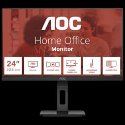 AOC E3 24E3QAF 24 FHD IPS Preto - Monitor para PC