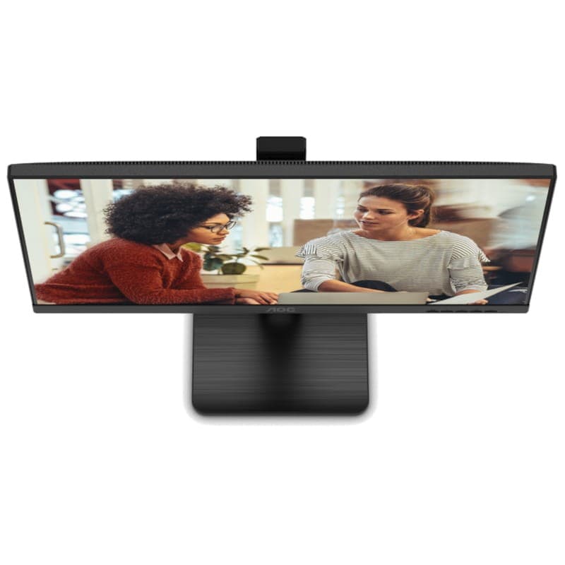 AOC E3 24E3QAF 24 FHD IPS Preto - Vista superior do monitor de PC