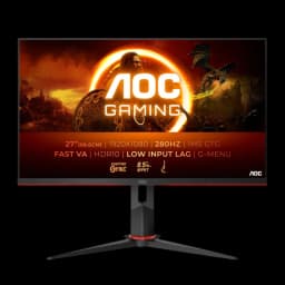 AOC G2 27G2ZN3/BK 27 Full HD LCD Fast VA Preto, Vermelho - Monitor para PC