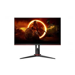 AOC G2 27G2ZN3/BK 27 Full HD LCD Fast VA Preto, Vermelho - Imagem frontal do monitor PC