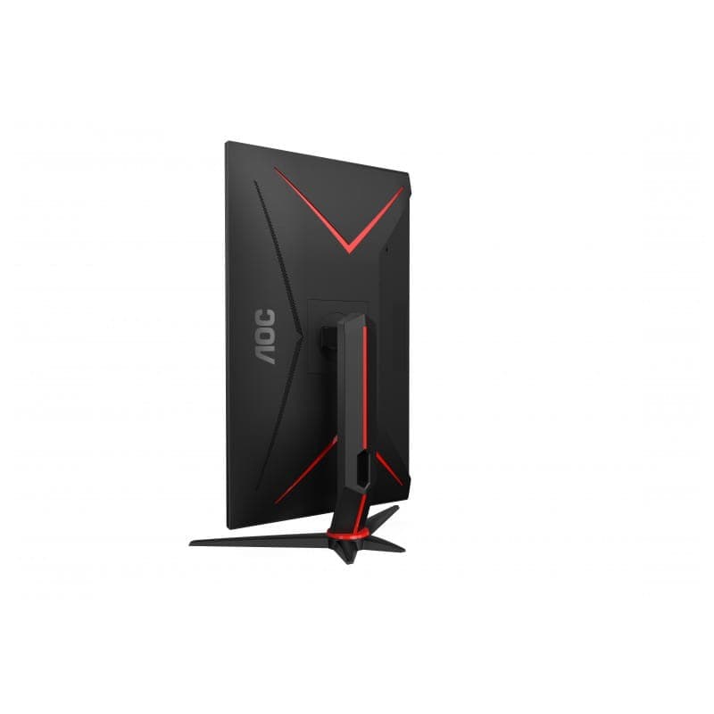 AOC G2 27G2ZN3/BK 27 Full HD LCD Fast VA Preto, Vermelho - Imagem traseira vertical do monitor de PC