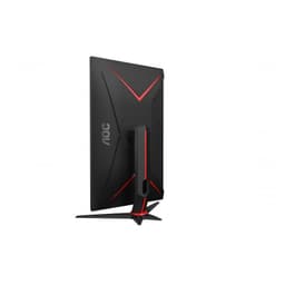 AOC G2 27G2ZN3/BK 27 Full HD LCD Fast VA Preto, Vermelho - Imagem traseira vertical do monitor de PC