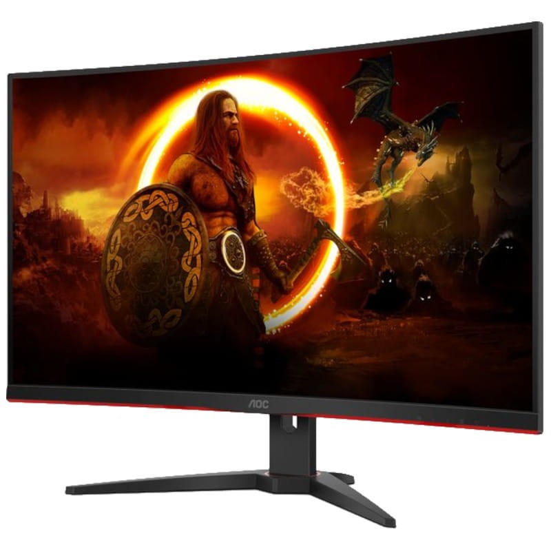 AOC G2 C32G2ZE/BK 32 Full HD VA 240 Hz Curva FreeSync Negro Rojo - Monitor Gaming - Ítem3