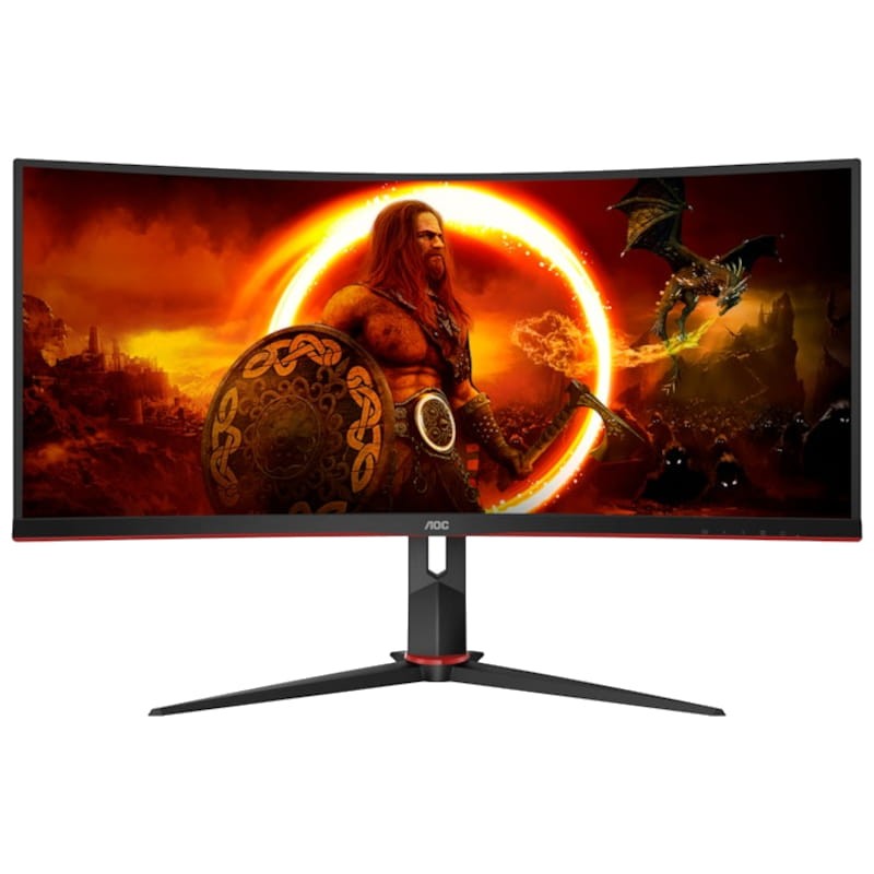 AOC G2 CU34G2XP/BK 34 VA 180 Hz Courbé Noir - Moniteur PC - Ítem