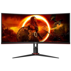 AOC G2 CU34G2XP/BK 34 VA 180 Hz Curvo Preto - Monitor de PC