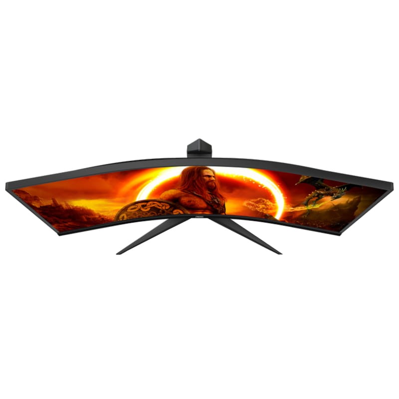 AOC G2 CU34G2XE/BK 34 WQHD VA Ultrawide Curvo 144 Hz Negro, Rojo - Monitor Gaming - Ítem4