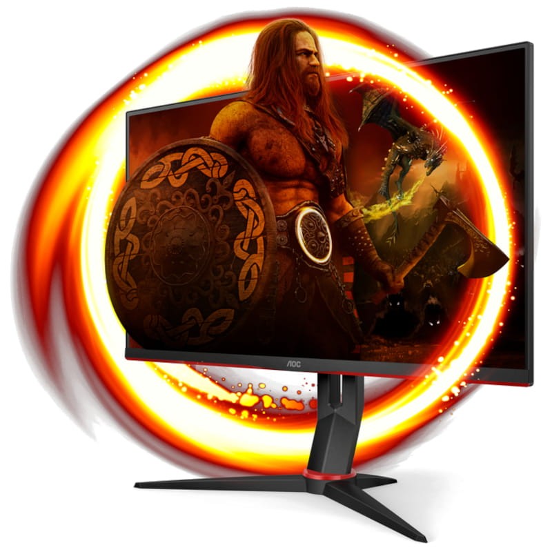 AOC G2 Q27G2U/BK 27 Quad HD VA AMD FreeSync Premium Preto - Monitor PC - Item6