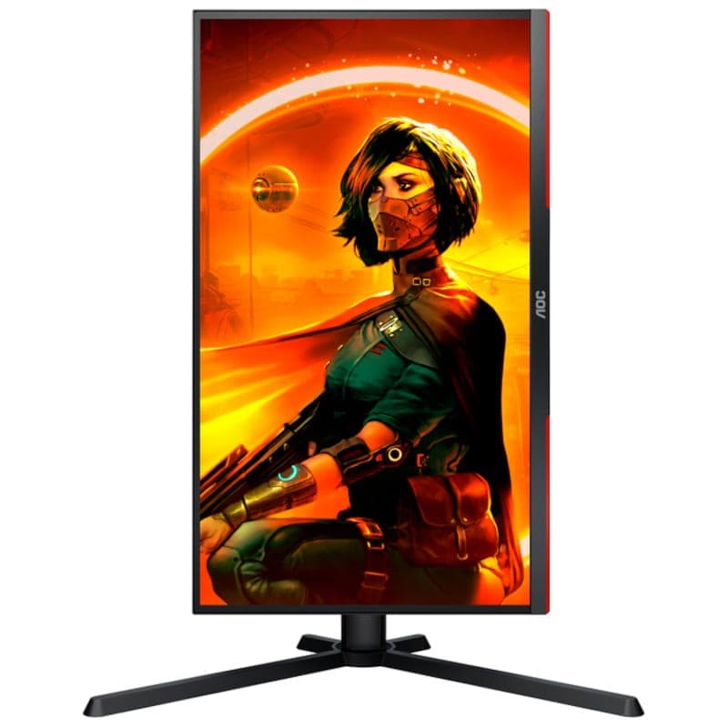 AOC G3 25G3ZM/BK 24,5 WLED Full HD VA Noir – Moniteur PC Vue avant Écran vertical