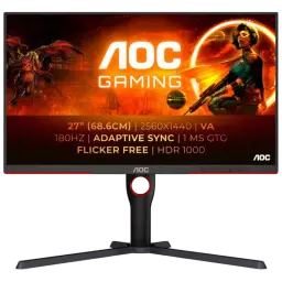 AOC G3 Q27G3XMN/BK 272K Ultra HD LED HDR 1000 Noir - Moniteur